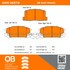 1000-0657M by MPA ELECTRICAL - Quality-Built Disc Brake Pad Set - Semi-Metallic