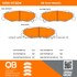 1000-0732M by MPA ELECTRICAL - QB Semi-Metallic Brake Pads