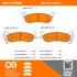 1000-0998M by MPA ELECTRICAL - QB Semi-Metallic Brake Pads