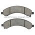 1000-0989M by MPA ELECTRICAL - Quality-Built Disc Brake Pad Set - Semi-Metallic