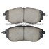 1000-1078M by MPA ELECTRICAL - Quality-Built Disc Brake Pad Set - Semi-Metallic