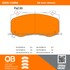 1000-1149M by MPA ELECTRICAL - QB Semi-Metallic Brake Pads