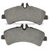 1000-1318M by MPA ELECTRICAL - Quality-Built Disc Brake Pad Set - Semi-Metallic