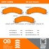 1000-1335M by MPA ELECTRICAL - QB Semi-Metallic Brake Pads