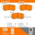 1000-1454AC by MPA ELECTRICAL - QB Ceramic Brake Pads