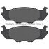 1001-0158M by MPA ELECTRICAL - Quality-Built Premium Semi-Metallic Brake Pads