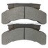 1001-0224M by MPA ELECTRICAL - Quality-Built Premium Semi-Metallic Brake Pads w/ Hardware