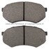 1001-0389C by MPA ELECTRICAL - Quality-Built Disc Brake Pad, Premium, Ceramic, with Hardware