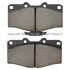 1001-0410C by MPA ELECTRICAL - Quality-Built Disc Brake Pad, Premium, Ceramic, with Hardware