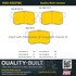 1001-0537BC by MPA ELECTRICAL - Quality-Built Premium Ceramic Brake Pads w/ Hardware