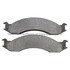 1001-0557M by MPA ELECTRICAL - Quality-Built Premium Disc Brake Pad Set - Semi-Metallic, with Hardware