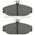 1001-0565M by MPA ELECTRICAL - Quality-Built Premium Semi-Metallic Brake Pads w/ Hardware