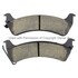 1001-0666M by MPA ELECTRICAL - Quality-Built Premium Semi-Metallic Brake Pads w/ Hardware