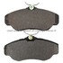 1001-0676C by MPA ELECTRICAL - Quality-Built Premium Ceramic Brake Pads w/ Hardware