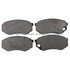 1001-0735M by MPA ELECTRICAL - Quality-Built Premium Semi-Metallic Brake Pads w/ Hardware