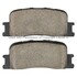 1001-0885M by MPA ELECTRICAL - Quality-Built Premium Semi-Metallic Brake Pads w/ Hardware