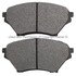 1001-0890M by MPA ELECTRICAL - Quality-Built Premium Disc Brake Pad Set - Semi-Metallic, with Hardware