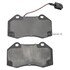 1003-1379AM by MPA ELECTRICAL - Quality-Built Black Series Semi-Metallic Brake Pads w/ Hardware