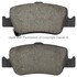 1003-1572C by MPA ELECTRICAL - Quality-Built Disc Brake Pad Set - Black Series, Ceramic