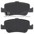 1003-1572C by MPA ELECTRICAL - Quality-Built Disc Brake Pad Set - Black Series, Ceramic