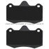 1003-1598M by MPA ELECTRICAL - Quality-Built Black Series Semi-Metallic Brake Pads