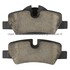 1003-1800M by MPA ELECTRICAL - Quality-Built Black Series Semi-Metallic Brake Pads w/ Hardware