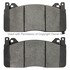 1003-1853M by MPA ELECTRICAL - Quality-Built Black Series Semi-Metallic Brake Pads