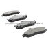 1000-0628M by MPA ELECTRICAL - QB Semi-Metallic Brake Pads