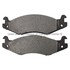 1000-0651M by MPA ELECTRICAL - Quality-Built Disc Brake Pad Set - Semi-Metallic