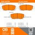 1000-0672M by MPA ELECTRICAL - QB Semi-Metallic Brake Pads