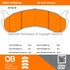 1000-0786AM by MPA ELECTRICAL - QB Semi-Metallic Brake Pads