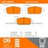 1000-0829M by MPA ELECTRICAL - QB Semi-Metallic Brake Pads