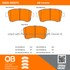 1000-0937C by MPA ELECTRICAL - QB Ceramic Brake Pads