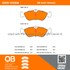 1000-1006M by MPA ELECTRICAL - QB Semi-Metallic Brake Pads