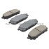 1000-1004M by MPA ELECTRICAL - Quality-Built Disc Brake Pad Set - Semi-Metallic