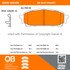 1000-1004M by MPA ELECTRICAL - Quality-Built Disc Brake Pad Set - Semi-Metallic