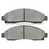 1000-1039M by MPA ELECTRICAL - Quality-Built Disc Brake Pad Set - Semi-Metallic