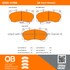 1000-1119M by MPA ELECTRICAL - QB Semi-Metallic Brake Pads