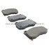 1000-1149M by MPA ELECTRICAL - QB Semi-Metallic Brake Pads