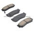 1000-1297M by MPA ELECTRICAL - Quality-Built Disc Brake Pad Set - Semi-Metallic