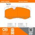 1000-1223M by MPA ELECTRICAL - QB Semi-Metallic Brake Pads