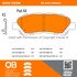 1000-1325M by MPA ELECTRICAL - QB Semi-Metallic Brake Pads