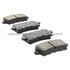 1000-1430M by MPA ELECTRICAL - Quality-Built Disc Brake Pad Set - Semi-Metallic