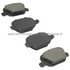 1000-1492M by MPA ELECTRICAL - QB Semi-Metallic Brake Pads