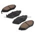 1000-1590C by MPA ELECTRICAL - Quality-Built Disc Brake Pad Set - Ceramic