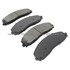 1000-1680M by MPA ELECTRICAL - QB Semi-Metallic Brake Pads