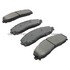 1000-1691M by MPA ELECTRICAL - Quality-Built Disc Brake Pad Set - Semi-Metallic