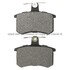 1001-0228C by MPA ELECTRICAL - Quality-Built Premium Ceramic Brake Pads w/ Hardware