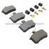 1001-0228C by MPA ELECTRICAL - Quality-Built Premium Ceramic Brake Pads w/ Hardware