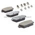 1001-0329C by MPA ELECTRICAL - Quality-Built Premium Ceramic Brake Pads w/ Hardware